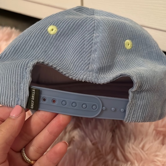 Daily drills Light Blue Corduroy Cap - Picture 3 of 4